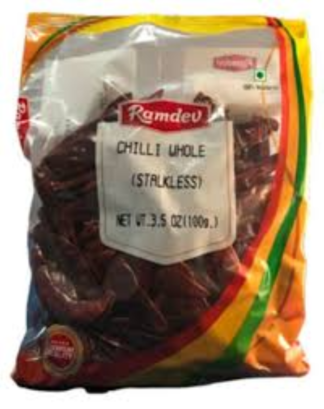 RAMDEV CHILLI WHOLE STALKLESS 100G